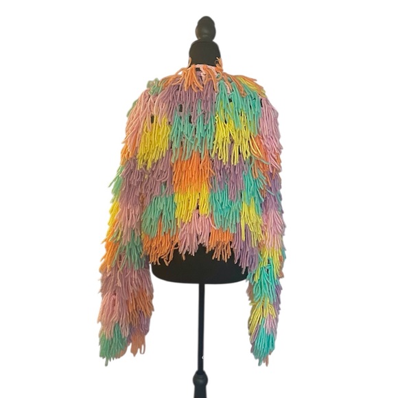 Colorful Fringe Jacket - Picture 2 of 2